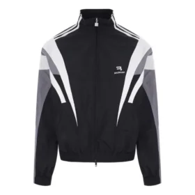 Sportif B Eşofman Ceketleri “Siyah Gri Beyaz” 681438TKO481269