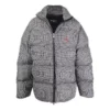 Sportif B Puffer Ceket “Siyah Beyaz” 681440TLO361070