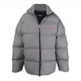Sportif B Puffer Ceket “Siyah Beyaz” 681440TLO361070