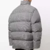 Sportif B Puffer Ceket “Siyah Beyaz” 681440TLO361070