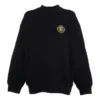 Sporty B Crest Logo Yaka Kazak “Siyah” 671125TLV60-1000
