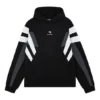 Sporty B Eşofman Kapüşonlu Sweatshirt “Siyah Gri Beyaz” 675322TLVA31150