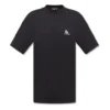 Sporty B Logo Tişört Boxy Fit “Siyah” 681045TLVN11070