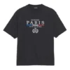 SS20 Paris Bayrağı Normal Paris Logolu Tişört 594579TGV481000
