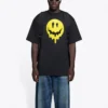 SS21 Drip Peace Geniş Kesim “Siyah” 641675TKVA11012