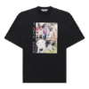 SS21 I Love Dogs Tişört Siyah 641532TJVH11000