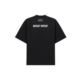 SS21 I Love Dogs Tişört Siyah 641532TJVH11000