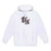 SS21 Küçük Desenli Çizgi Film Baskılı Unisex Beyaz 578135TJVE69000