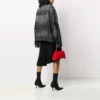 SS21 Logo Casual Düz Renkli Uzun Kollu Ceket Siyah 620746TIW435720
