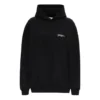 SS21 Logo pamuklu kapüşonlu sweatshirt “Siyah” 620947TKV871070