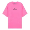 SS21 Nakışlı Yuvarlak Yaka Pembe 641532TJVA95764