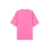 SS21 Nakışlı Yuvarlak Yaka Pembe 641532TJVA95764
