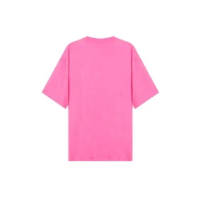 SS21 Nakışlı Yuvarlak Yaka Pembe 641532TJVA95764