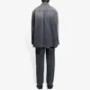 SS21 Yırtık Denim Gömlek Erkek Siyah 657610TBP191090
