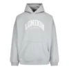 SS22 City Londra Kapüşonlular Sweatshirt “Gri” 674986TLVG61380