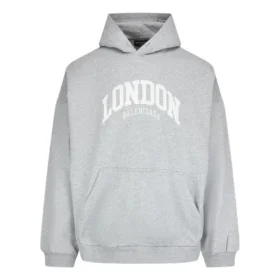 SS22 City Londra Kapüşonlular Sweatshirt “Gri” 674986TLVG61380