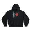 SS23 I love Balenciaga Kapüşonlu Sweatshirt “Siyah” 742603TOVH59034