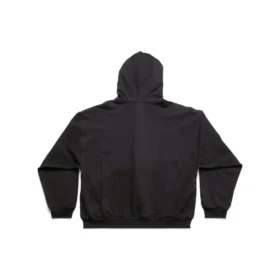 Sticky Note Fermuarlı Kapüşonlu Sweatshirt Orta Kesim “Siyah Soluk” 744457TOVD31055 Sticky Note Fermuarlı Kapüşonlu Sweatshirt Orta Kesim “Siyah Soluk” 744457TOVD31055
