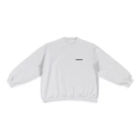 Strike 1917 Oversized Bisiklet Yaka Kazak “Açık Gri” 699212TMVH21023