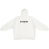 Strike 1917 Oversized Kapüşonlu Sweatshirt “Beyaz” 697879TMVH29800