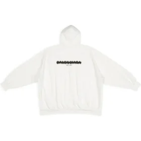 Strike 1917 Oversized Kapüşonlu Sweatshirt “Beyaz” 697879TMVH29800