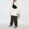 Strike 1917 Oversized Kapüşonlu Sweatshirt “Beyaz” 697879TMVH29800
