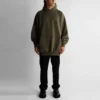 Strike 1917 Oversized Kapüşonlu Sweatshirt “Haki” 697879TMVH22930