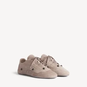 Susam rengi kadın City sneaker’ı