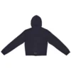 Tab Worn-Out Fermuarlı Kapüşonlu Kapüşonlular “Siyah” 697949TMVC21151