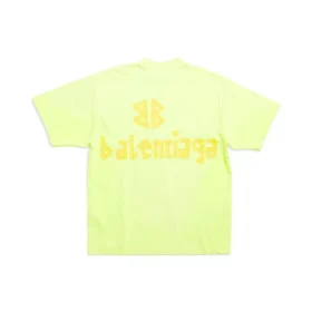 Tape Type Tişört Orta Kesim “Fluo Yellow” 739784TOVA97204