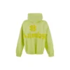 Tape Type Yırtık Cepli Oversized Kapüşonlular “Fluo Sarı” 744441TOVB17204