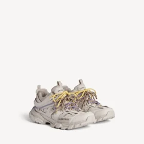 Taupe/Sarı/Mor/Kahverengi/Siyah renkli kadın Track trail bağcıklı sneaker’lar