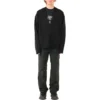 Tonal All Over Logo Hırka “Siyah” 720058T16611000