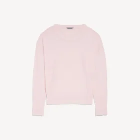 Tozlu pembe renkli kadın kazak Tozlu pembe renkli kadın kazak