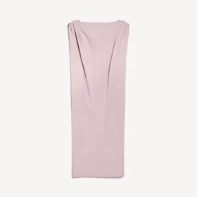 Tozlu pembe renkli kadın midi çuval kesim elbise Tozlu pembe renkli kadın midi çuval kesim elbise