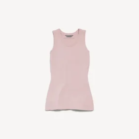 Tozlu pembe renkli kadın tişörtü