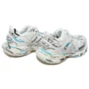 Track 1.0 Sneaker’lar “Beyaz Mavi File ve Naylon Graffiti” 542023W3SRA9014