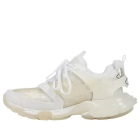 Track Clear Sole Low Mesh Naylon Sneaker’lar Beyaz 647742W3BM19000