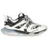 Track Sneaker “Şeffaf Taban – Beyaz Siyah” 647742W3BZ29010