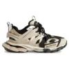 Track Sneaker’lar “Bej ve Siyah File ve Naylon” 542023W3AC48071