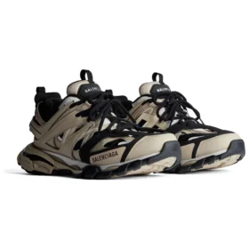 Track Sneaker’lar “Bej ve Siyah File ve Naylon” 542436W3AC48071