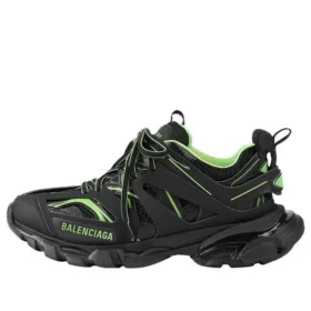 Track Sneaker’lar “Siyah Yeşil” 542436W3AC21035