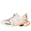 Track Sneaker “White Orange” 542023W1GB19059