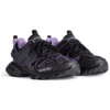 Track Sock Sneaker’lar “Siyah ve Açık Mor Örgü ve Naylon” 736328W3SKC1058