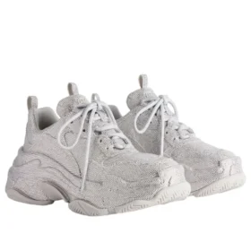 Triple S “Açık Gri Rhinestones” 524039W2TST1100