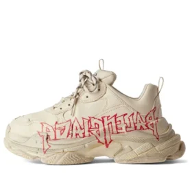 Triple S Diy Metal “Bej Kırmızı Siyah” 524039W2FAY9016