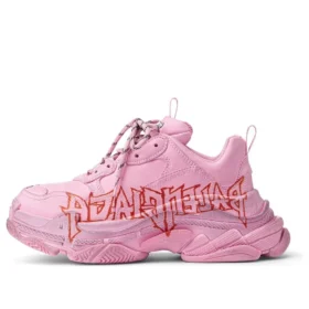 Triple S Diy Metal “Pembe Siyah Kırmızı” 524039W2FAY5016
