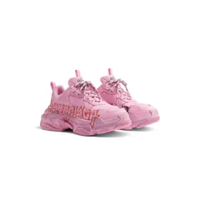 Triple S Diy Metal “Pembe Siyah Kırmızı” 524039W2FAY5016