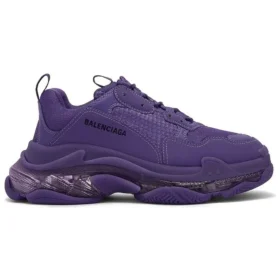 Triple S Şeffaf Taban “Deep Purple” 541624W2GA16910