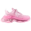 Triple S “Şeffaf Taban – Pembe” 544351W2GA15760